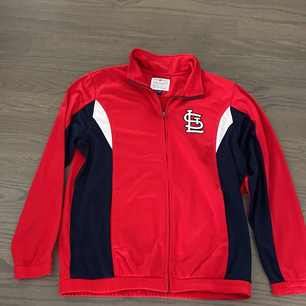 G-III Sports by Carl Banks Red MLB St Louis Cardinals Baseball jacket Men’s XL
